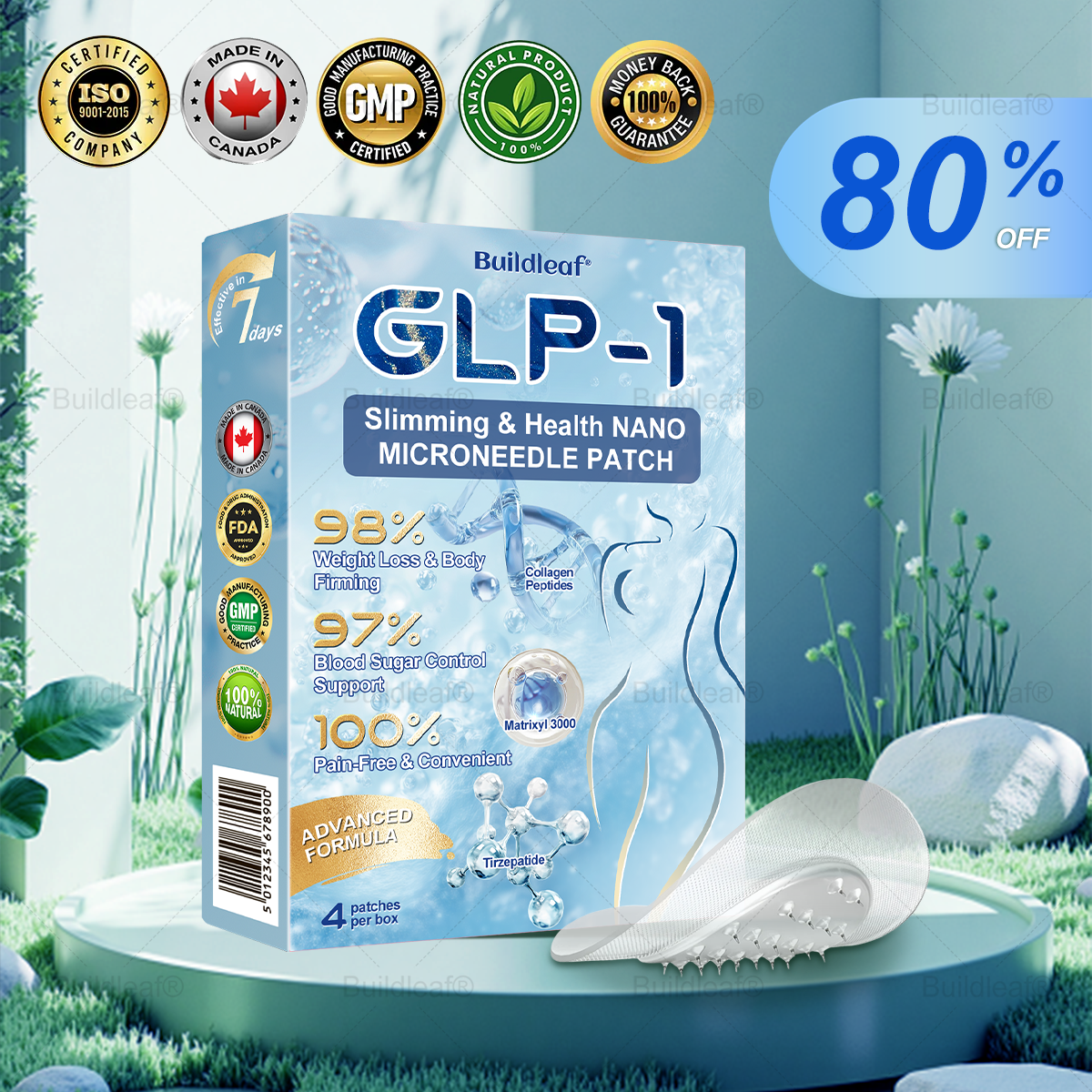One last chance! Grab this lucky find at 50% OFF!🔥180-day money back guarantee! Free air shipping!⚡BuildLeaf®